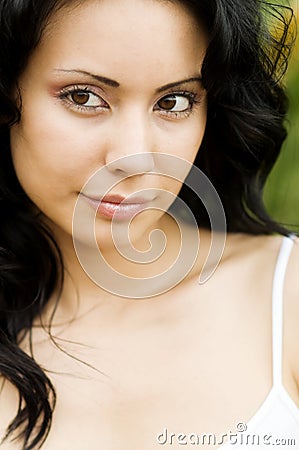 Alluring woman Stock Photo