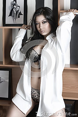 asian woman Stock Photo