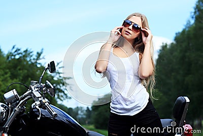 biker Stock Photo