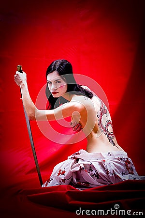 Geisha Stock Photo