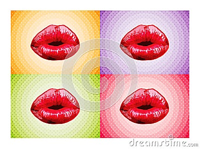 lips Stock Photo