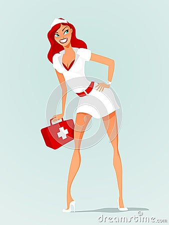 nurse vector Vector Illustration