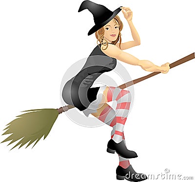 Witch Vector Illustration