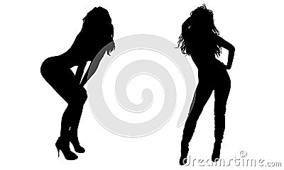 Woman Silhouette Vector Illustration