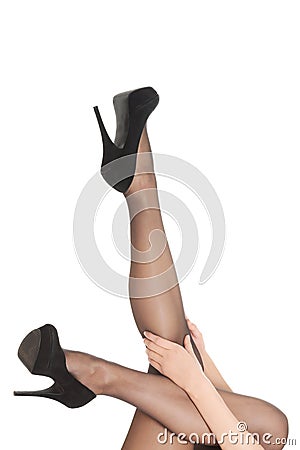 women legs Stock Photo