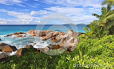 Seychelles Stock Photo