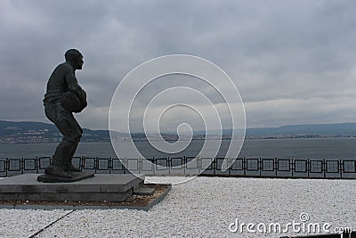 Seyit Corporal Memorial Stock Photo