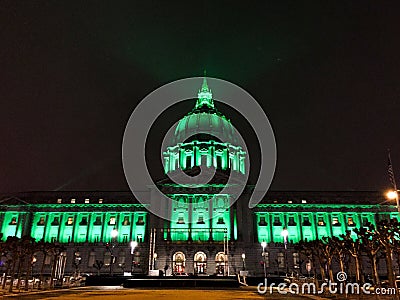 SF CIVIC CENTER Stock Photo