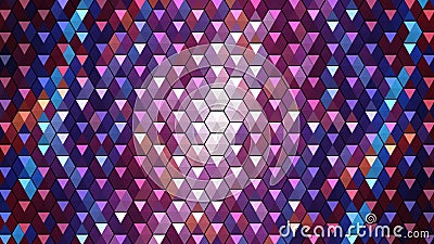 Sfondo con una serie di triangoli convessi. un piano di scintillazione multicolore. illustrazione vettoriale Sfondo con una serie di triangoli convessi. un piano di scintillazione multicolore. illustrazione vettoriale