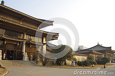 Shaanxi history museum. Editorial Stock Photo