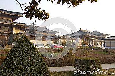 Shaanxi history museum. Editorial Stock Photo