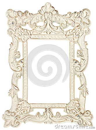 Shabby Chic Picture Frame Stock Photo