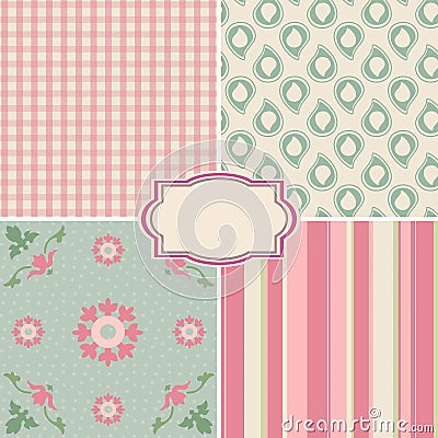 Shabby Chic Vector Illustration