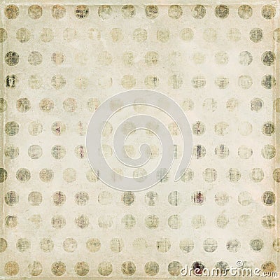 Shabby Vintage Antique Spots Scrapbook Background Stock Photo