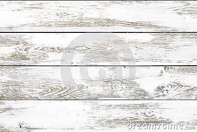 Shabby white wooden surface. Wood Texture Background Stock Photo