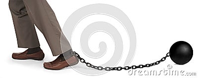 Shackled Stock Photo