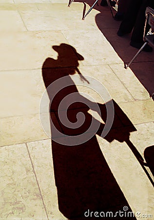 Shadow. Stock Photo