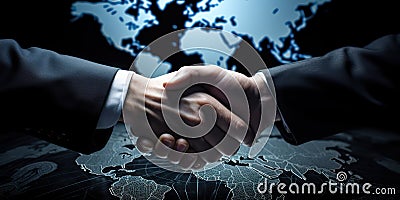 Shadow business and secret government agreements. Stock Photo