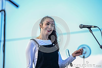 Cults in concert at Shadow of the City Editorial Stock Photo