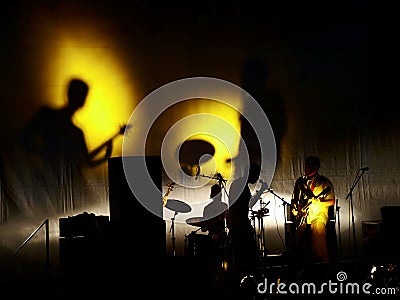 Shadows music concert Stock Photo