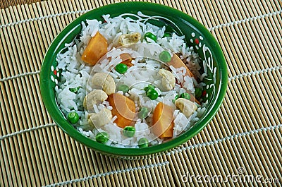 Shahi Pulav Stock Photo