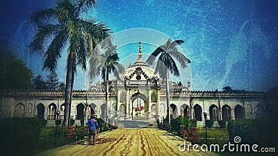 Edited Photo of shahnajaf in Lucknow india Stock Photo
