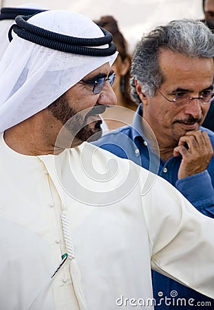 Shaikh Mohammed (Prime Minister) Editorial Stock Photo