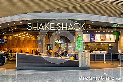 Shake Shack Restaurant at the Mall of America Editorial Stock Photo