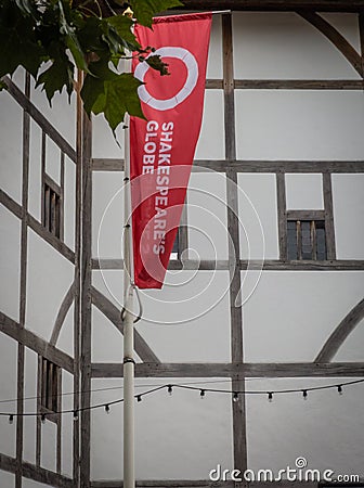 The Shakespeare Globe Theatre Editorial Stock Photo