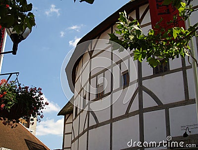 Shakespeare's Globe Theatre Stock Photo