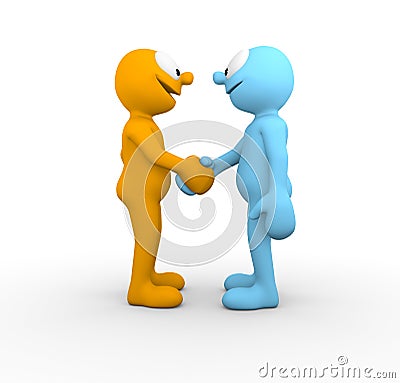 Shaking Hands Stock Photo