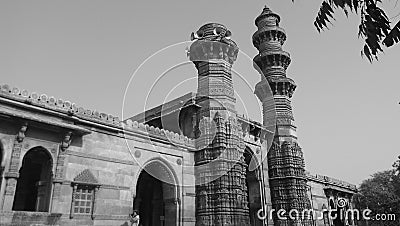 Shaking minarets Stock Photo