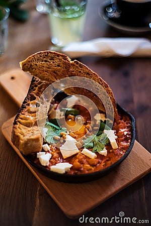 Shakshouka Stock Photo