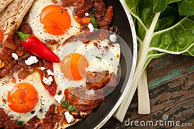 Shakshouka Stock Photo