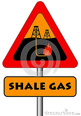 Shale gas Stock Photo
