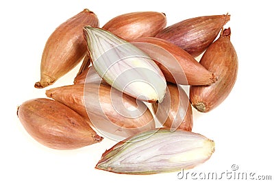 Shallot onions Stock Photo