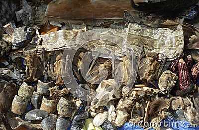 Shaman market, Bamako, Mali Stock Photo