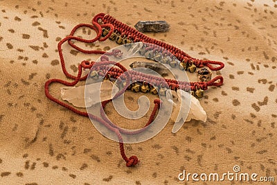 Shamanic tools Stock Photo