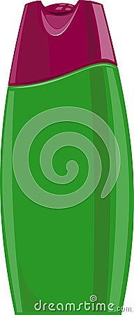 Shampoo bottle Cartoon Illustration