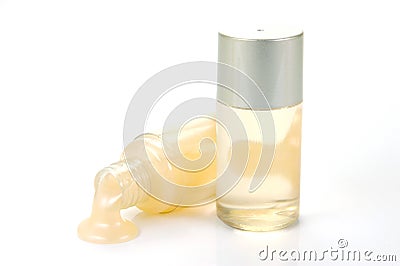 Shampoo Bottles Stock Photo