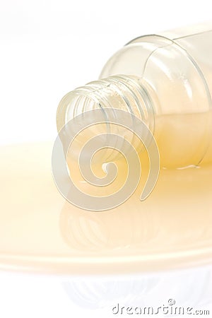 Shampoo Bottles Stock Photo