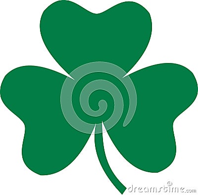 Shamrock icon Irish Vector Illustration