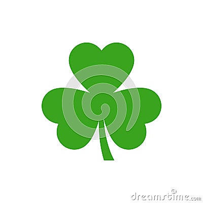 Shamrock icon or logo Vector Illustration