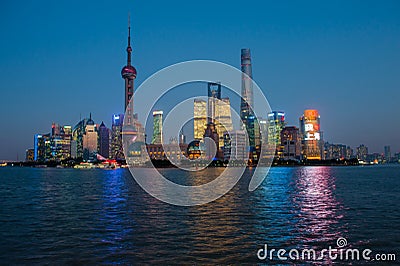 Shanghai Bund Editorial Stock Photo