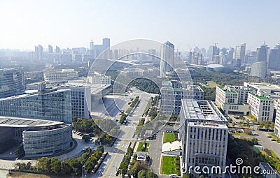 Shanghai city streetscape Editorial Stock Photo