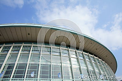 Shanghai Gymnasium Stock Photo