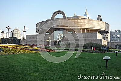 Shanghai Museum Editorial Stock Photo