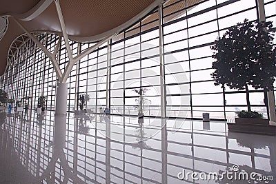 Shanghai Pudong Airport Stock Photo