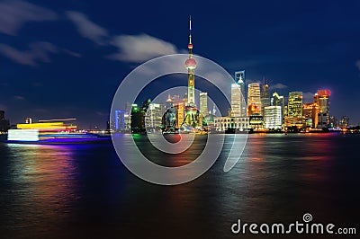 Shanghai Pudong Stock Photo