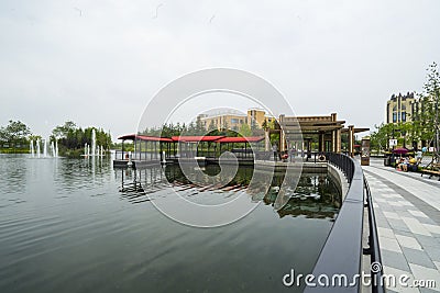 Shanghai shopping village Editorial Stock Photo